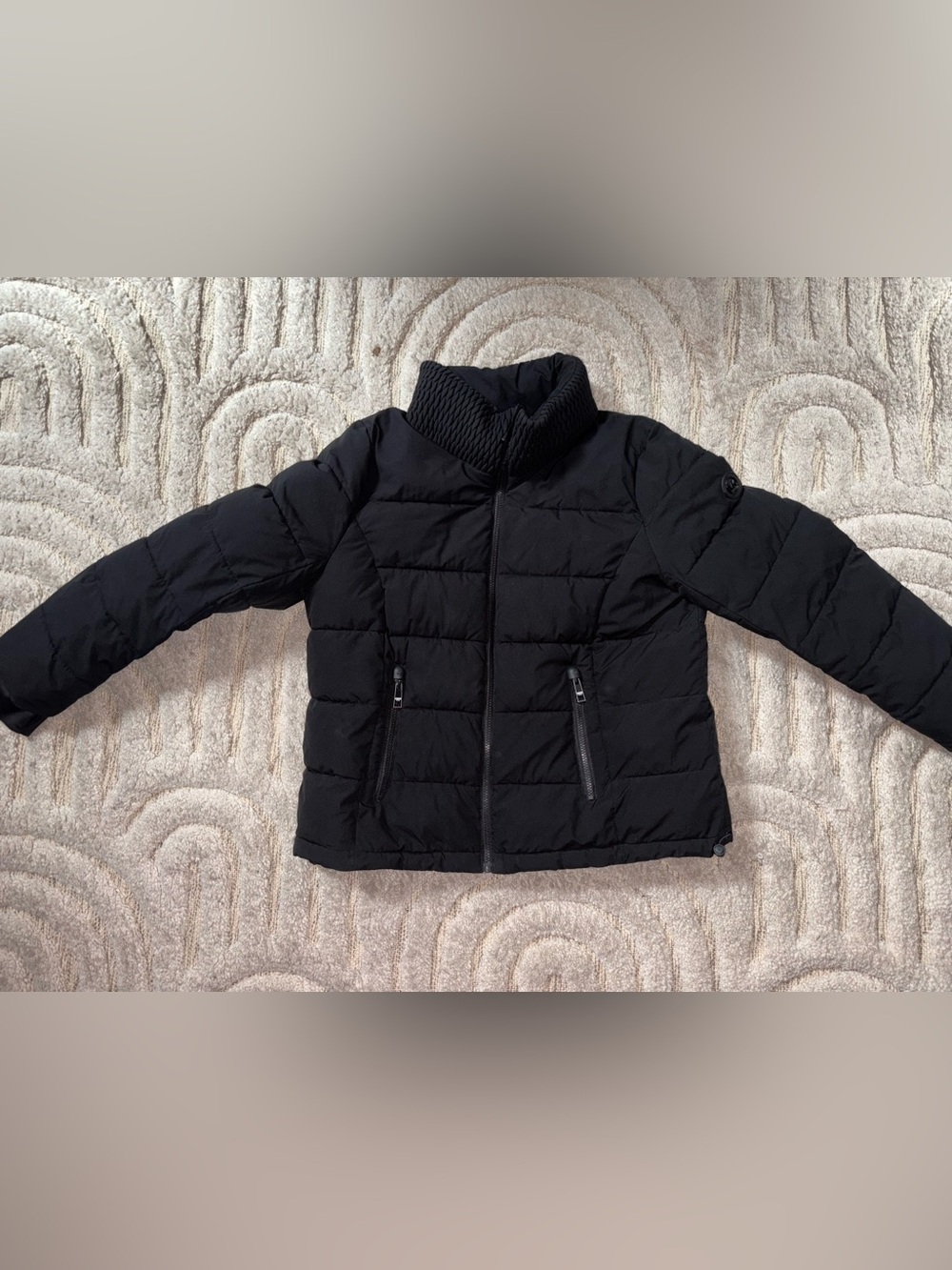 Black Michael Kors Puffer Jacket